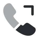 Call Outgoing SVG Icon